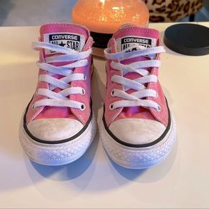 Kids Pink Converse All Star Shoes